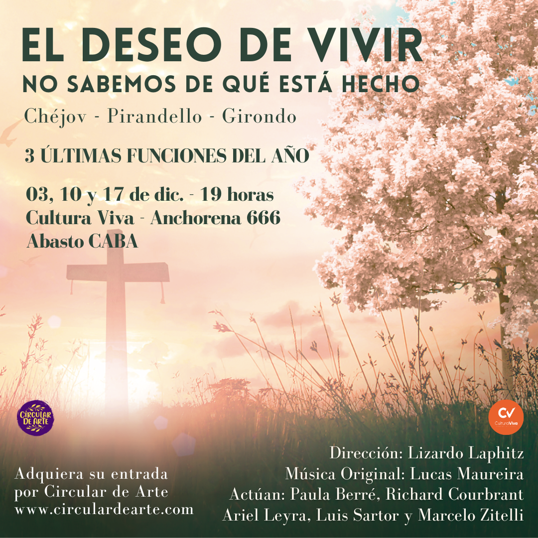 El deseo de vivir no sabemos de qué está hecho